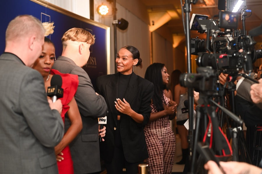 Artisa launch night — press and media interviews