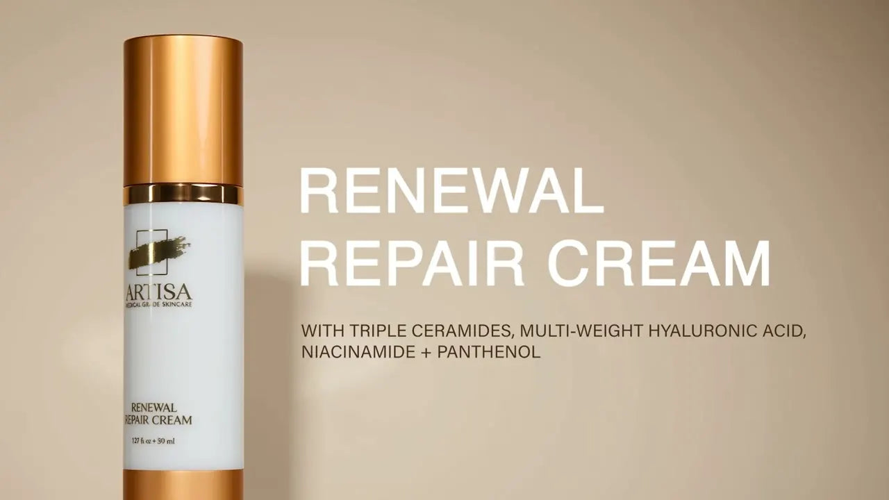 Watch the Renewal Repair Cream demo